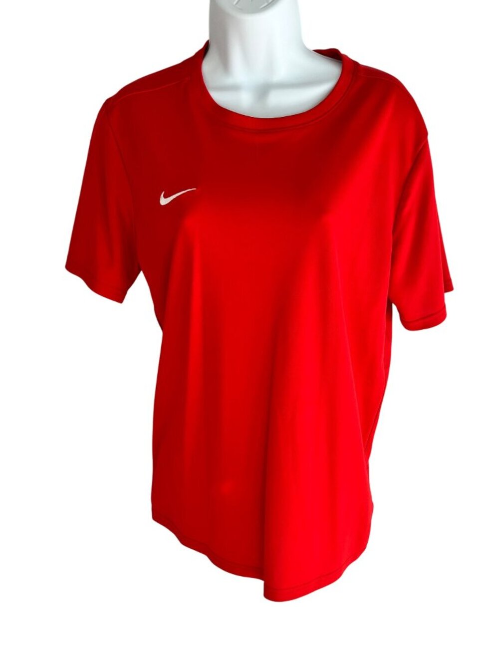 Nike Red Dri-Fit Athletic T-Shirt Medium 87j